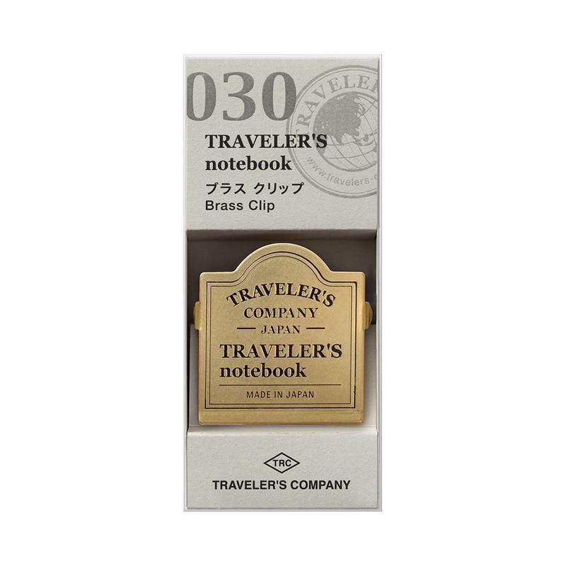トラベラーズノート PRADAコラボ ブラスチャーム＋ブラスクリップ