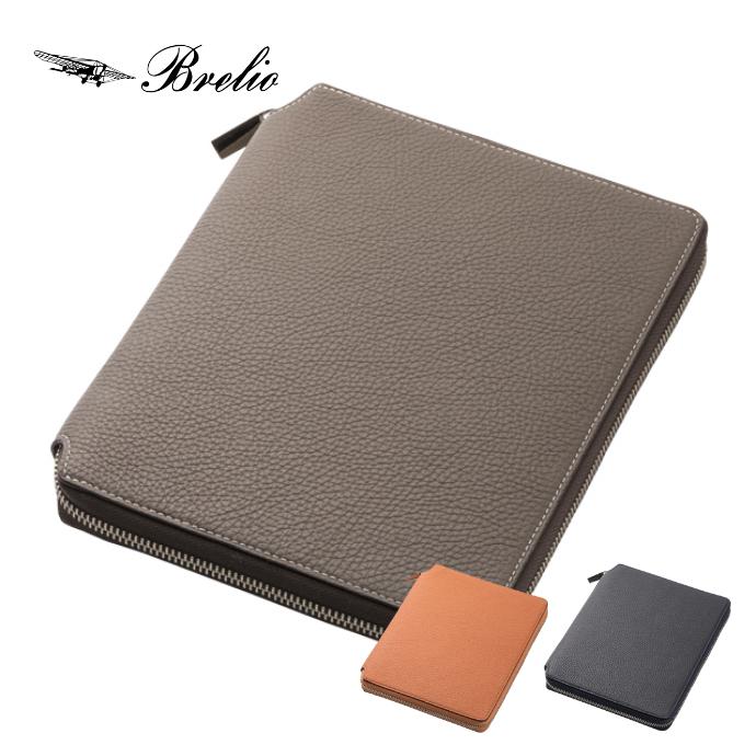 Brelio A5手帳カバー ブレイリオ Brelio モルビド A5サイズ ノートカバー ラウンドジップ