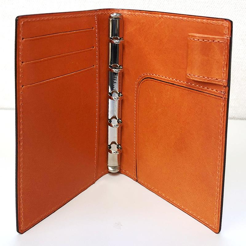 ブリットハウス×ナガサワ システム手帳 ブッテーロ M5サイズ ブラック