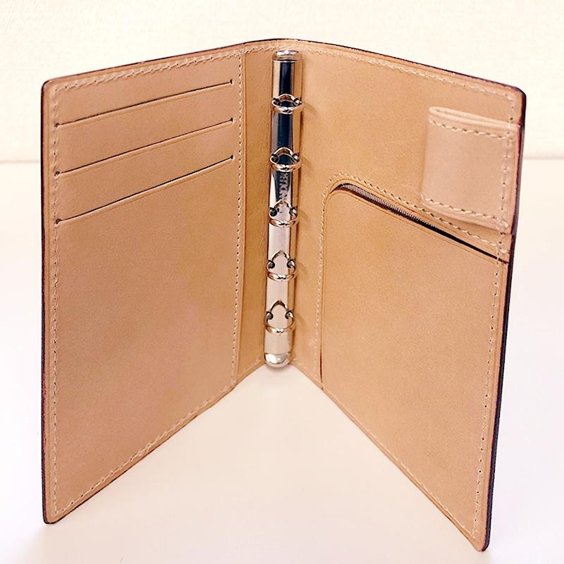 KDM ブリッドハウス　手帳　M5 ブリットハウス×ナガサワ システム手帳 ブッテーロ M5サイズ ブラック