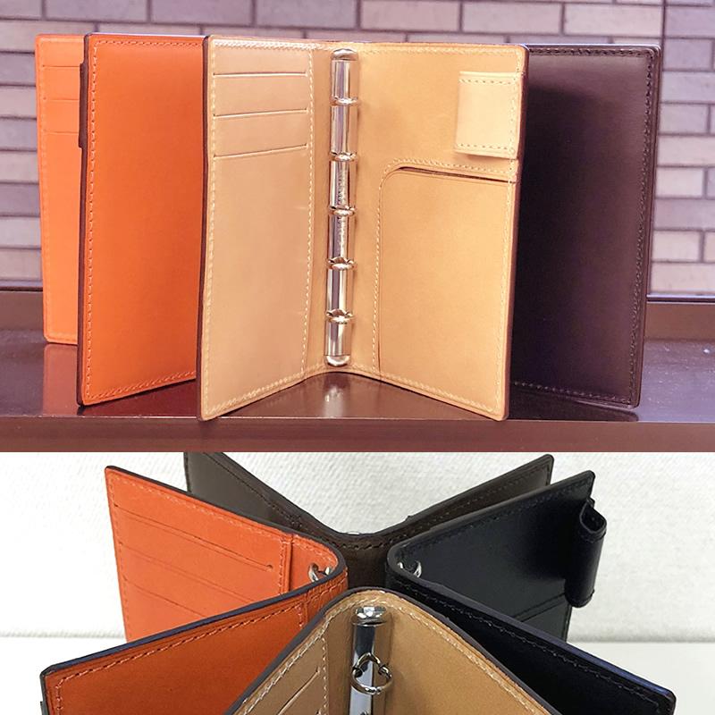 ブリットハウス×ナガサワ システム手帳 ブッテーロ M5サイズ ブラック