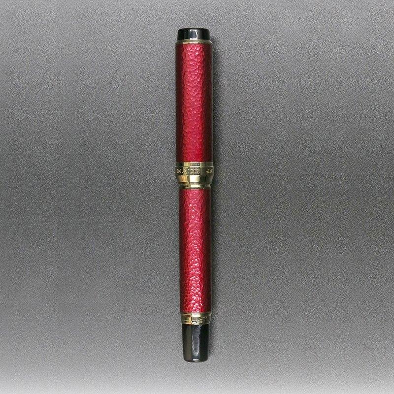 Oita Made ジャパンレッド 万年筆 JAPAN BLUEシリーズ第三弾 RED F