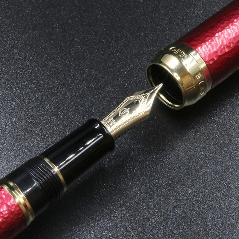 Oita Made ジャパンレッド 万年筆 JAPAN BLUEシリーズ第三弾 RED F