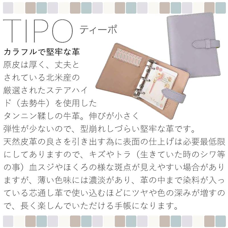 レイメイ×NAGASAWA システム手帳 TIPO|ティーポ ミニ3穴サイズ