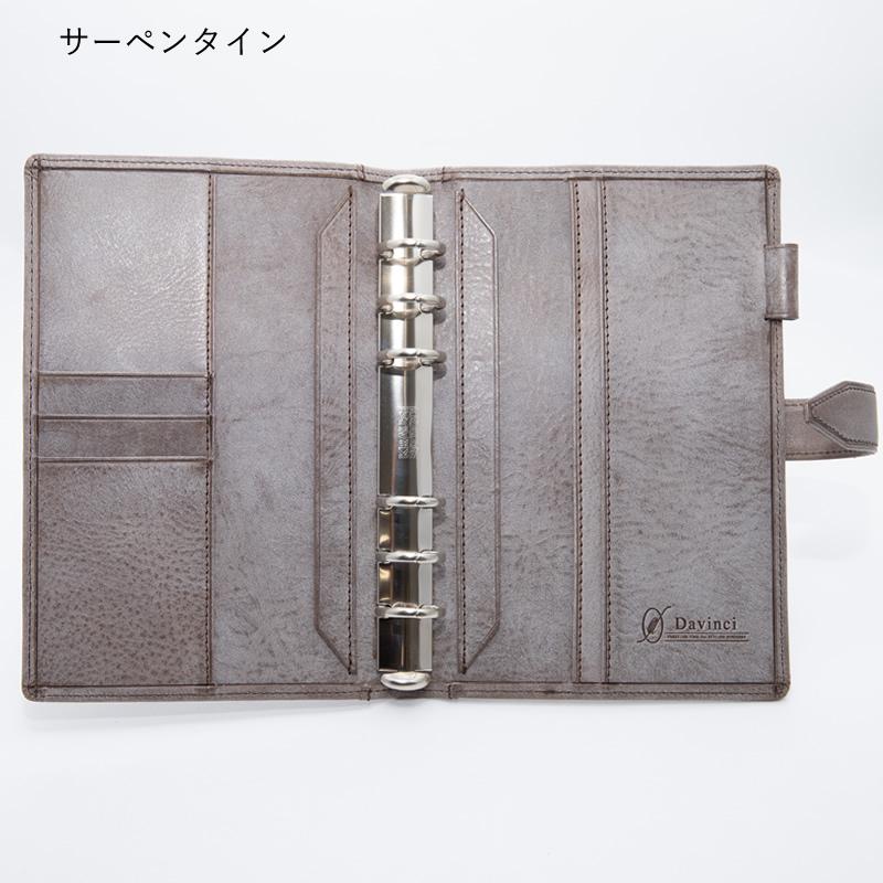Davinci×NAGASAWA システム手帳 ロロマ クライム バイブル 24mm