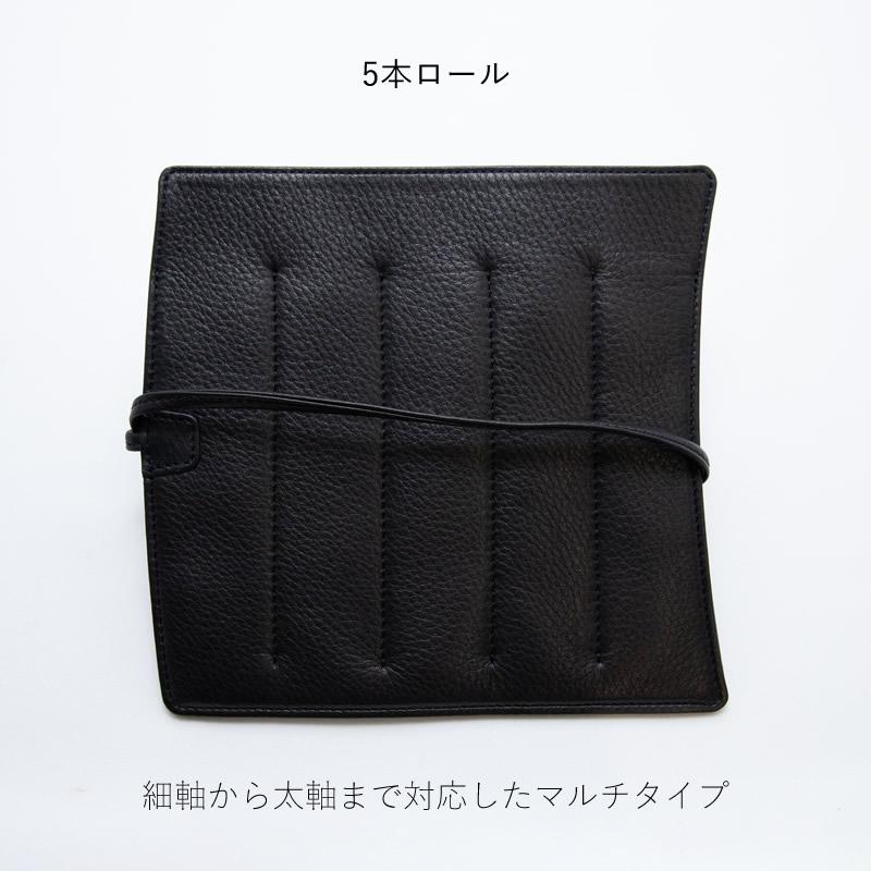 NAGASAWA キップレザー筆箱 ブラック 新品未使用 NAGASAWA オンラインショップ限定 キップレザーペンケース All Black 3
