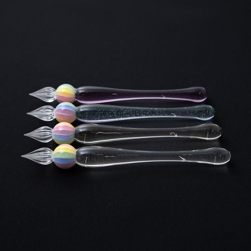 ぐり工房ガラスペン ぐり工房 ガラスペン 虹ジェリー サイダー/梅酒/ぶどう酒/天然水