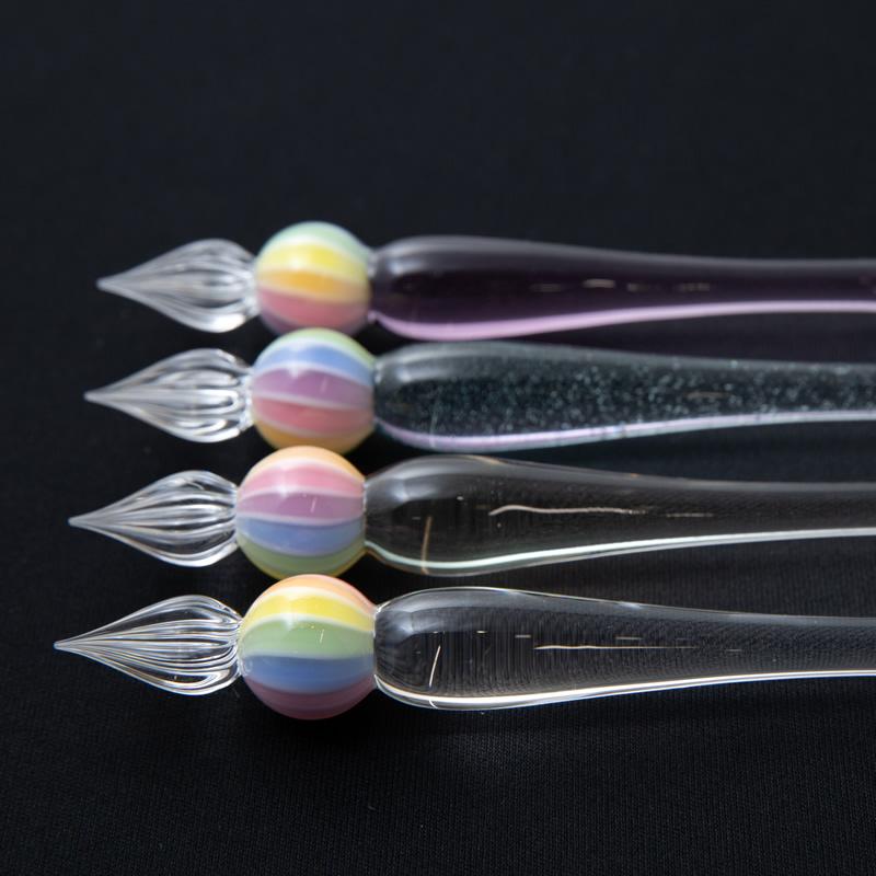 ぐり工房　虹ジェリー（梅酒）　ガラスペン ガラスペン 〜虹ジェリー 〜(梅酒) | ぐり工房 Online Shop