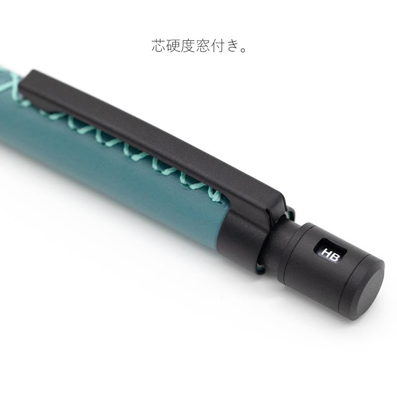 ラダイト　テックドロー　2 革軸　ブラック　シャーペン　Luddite ラダイト シャープペンシル テックドロー2 Luddite Tech Draw2