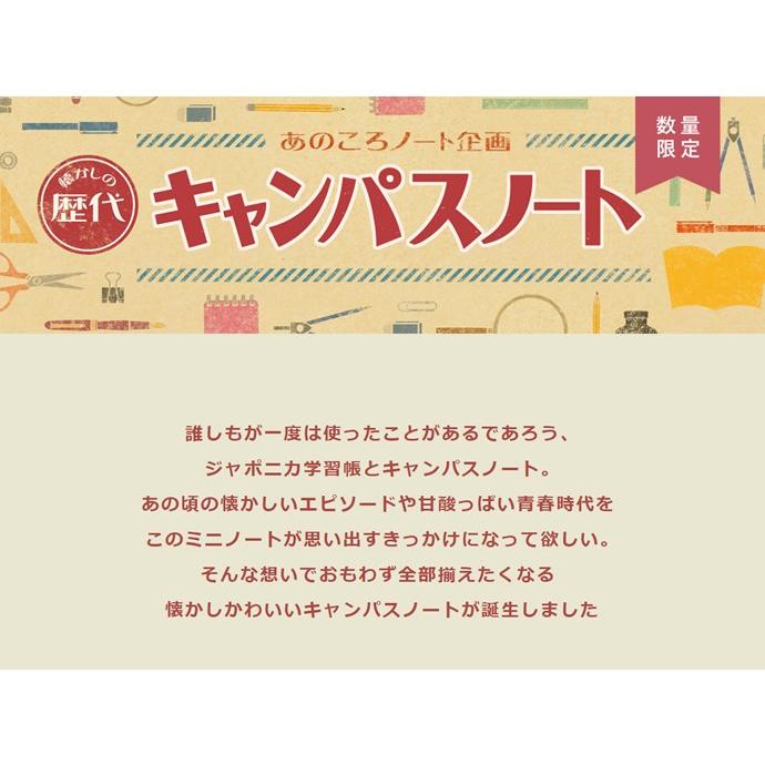 コクヨ あのころノート 懐かしの歴代キャンパスノート ミニ5冊セット Anokoro Campus ナガサワ文具センター 通販 Yahoo ショッピング