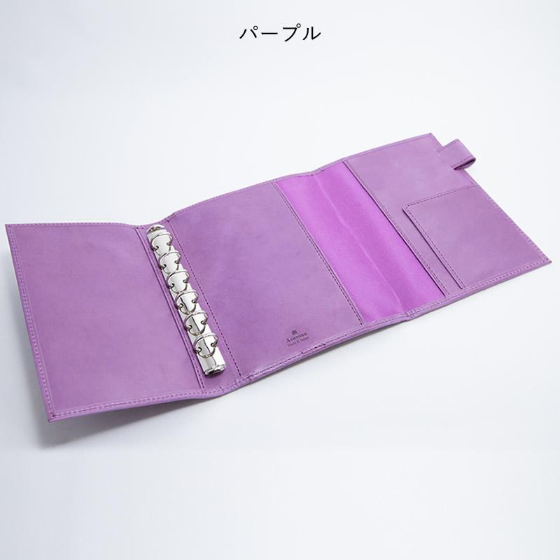 ASHFORD システム手帳 ビタリータ ミニ6+A6 13mm ライフオーガナイザー 