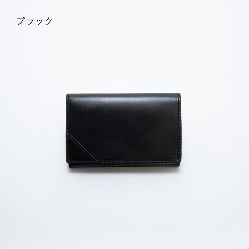 ASHFORD/アシュフォード 本革 ヒメル 名刺入れ ササマチ ブラック