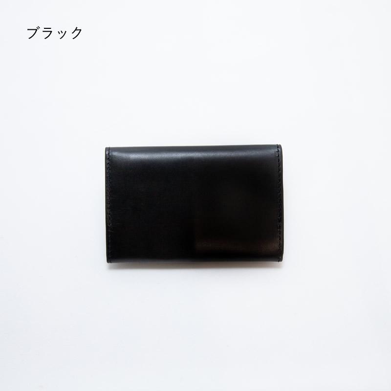 ASHFORD/アシュフォード 本革 ヒメル 名刺入れ ササマチ ブラック