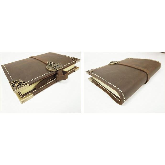 ボルトレッティ Bortoletti アンティークレザー ノートブックS 9×13cm