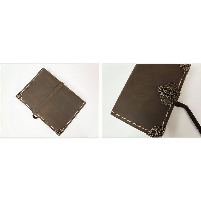 ボルトレッティ Bortoletti アンティークレザー ノートブックS 9×13cm
