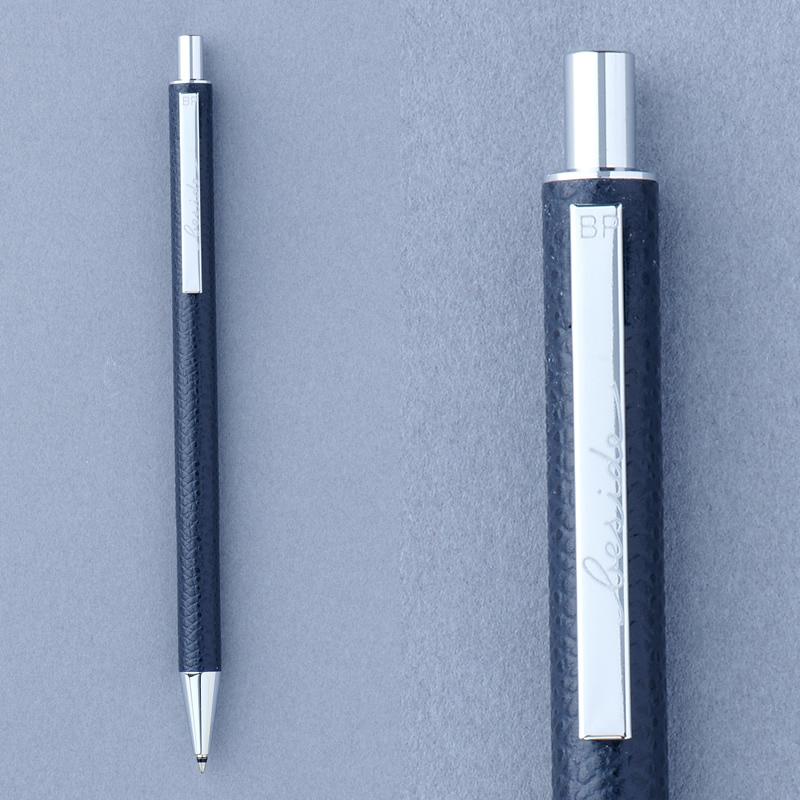 ナガサワオリジナル beside/ビサイド 革巻きボールペン （nagasawa