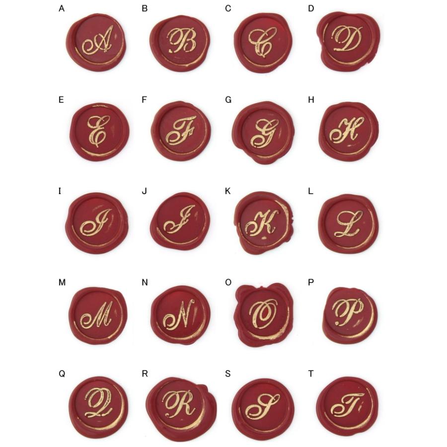 ボルトレッティ Bortoletti シーリングスタンプ イニシャル 筆記体