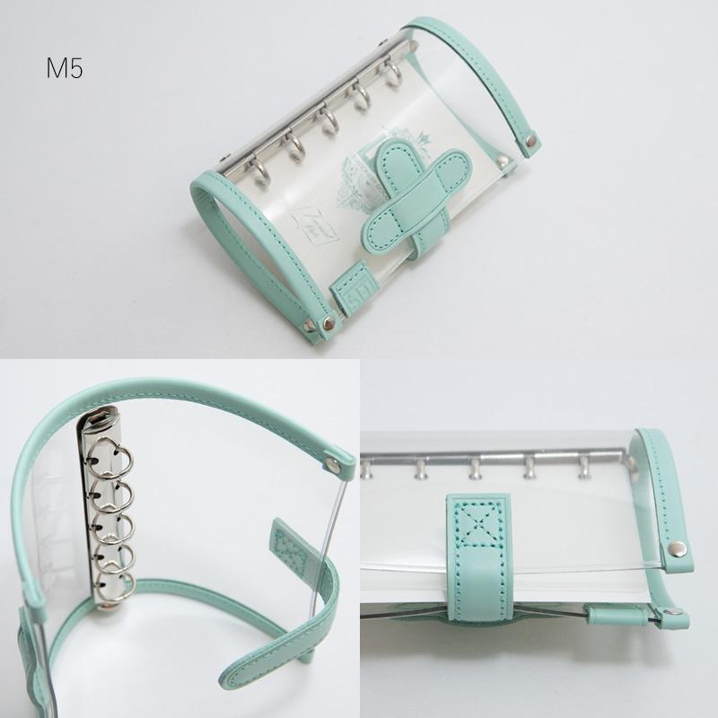 LETS×NAGASAWA クリアシステム手帳 東川崎ハーバーミント M5/ミニ6/バイブル_10