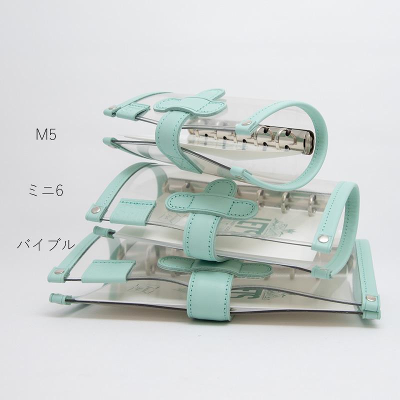 LETS×NAGASAWA クリアシステム手帳 東川崎ハーバーミント M5/ミニ6/バイブル_4
