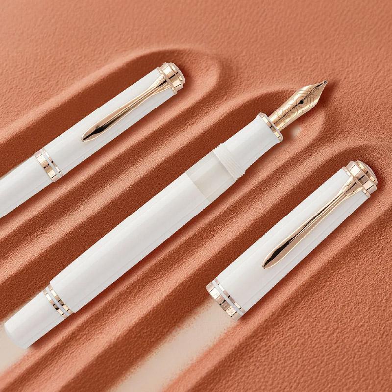 ペリカン 特別生産品 スーベレーン M600 万年筆 ホワイト＆ローズ