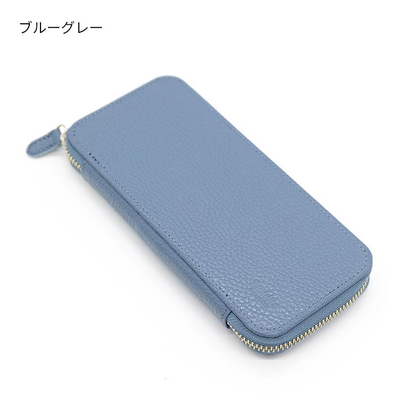ラダイト ラウンドジップペンケース エッセンシャル ADRIAレザー