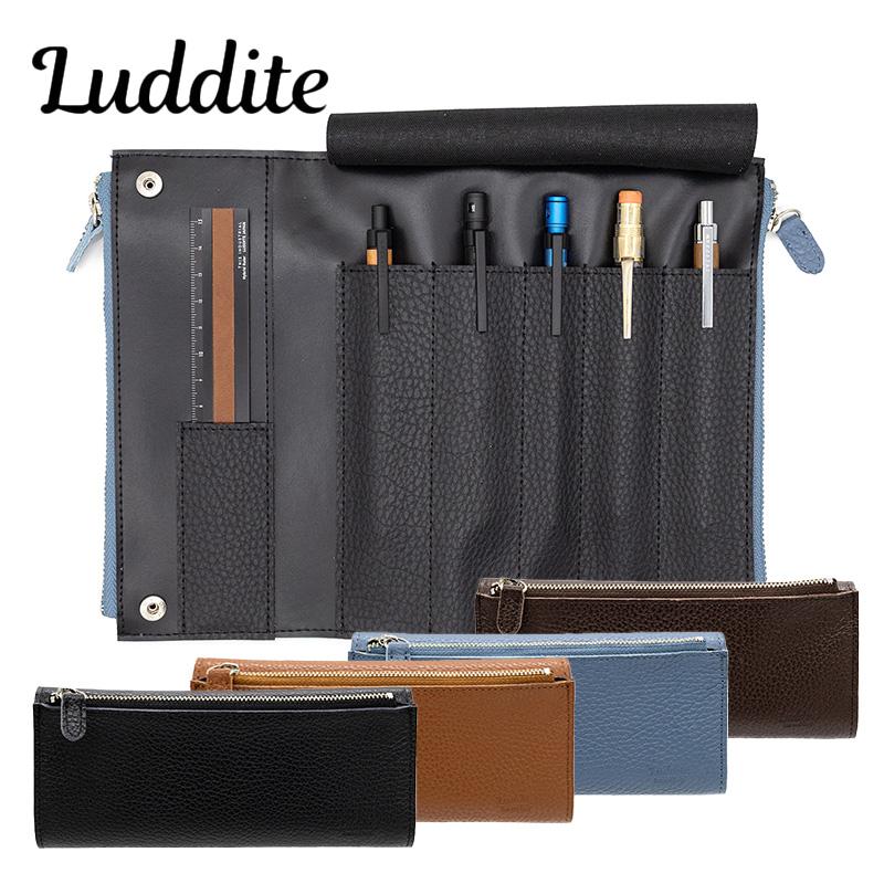 ラダイト ベンディペンケース エッセンシャル ADRIAレザー ブラック