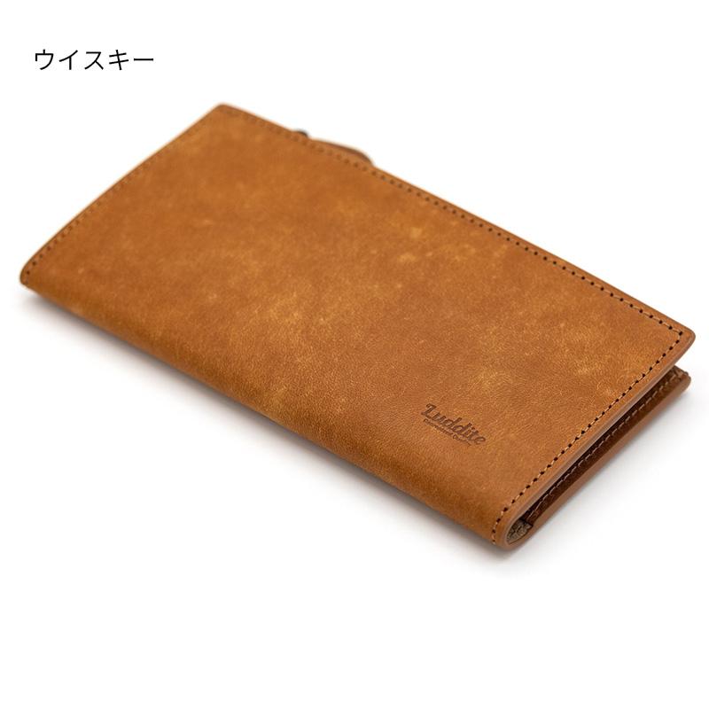 ラダイト MAYA(マヤ)レザーウォレット LW17 Wallet Type1 二つ折り長財布 ブラック/ブラウン/ティール/ウイスキーの画像