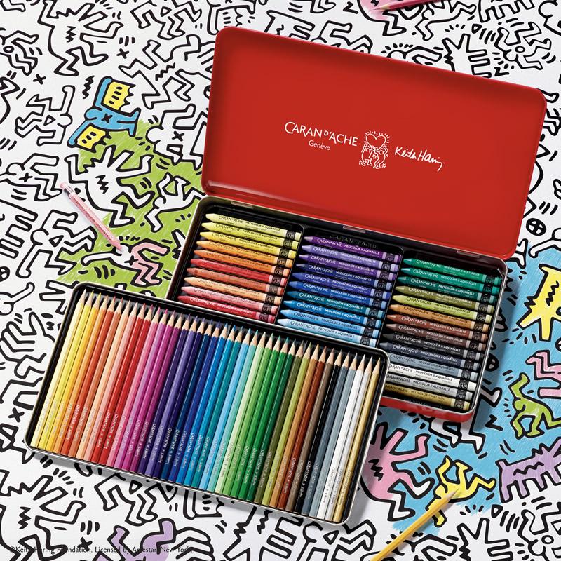 カランダッシュ＋キース・へリング ミクスドメディアセット