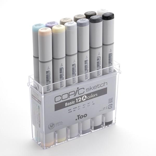 コピックスケッチ 322本セット＋12本おまけ付き Amazon.co.jp: コピックスケッチ12色 人物を描くためのセレクト2
