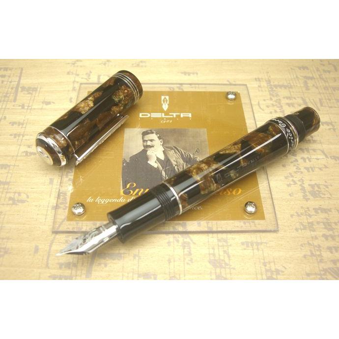 限定50本 DELTA デルタ 万年筆 EF エテルニタ 14K 付属品 完備