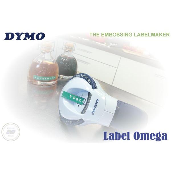 DYMO 手動式ラベルライター ラベルメーカー ダイモ オメガ 9mmテープ用｜erfolg