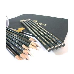 ファーバーカステル FABER CASTELL カステル9000番鉛筆 1本単位 HB〜6H