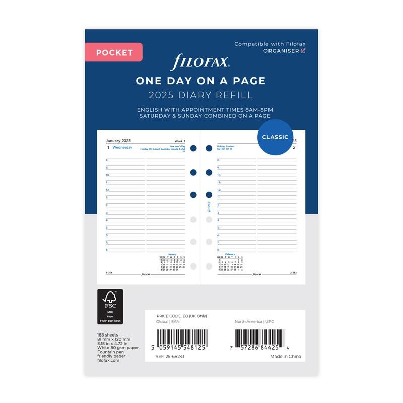 1日1ページ Filofax 22年 システム手帳リフィル ミニ6穴サイズ デイリー 22 641 ファイロファックス 日付入り レフィル Filofax 641 ナガサワ文具センター 通販 Yahoo ショッピング