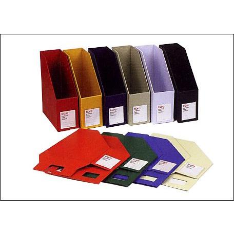ファイルボックス デルフォニックス ビュロー DELFONICS büro 4個 DELFONICS（デルフォニックス） ビュロー ファイルボックス 縦型 （A4