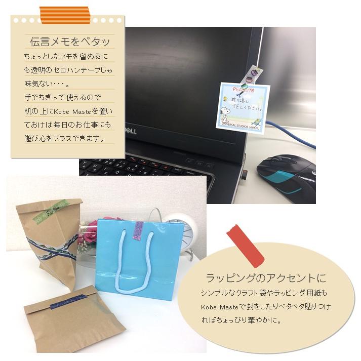 NAGASAWA オリジナルデザイン マスキングテープ Kobe Maste （ナガサワ
