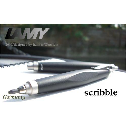 Lamy Lamy scribble スクリブルパラジュームコート ボールペン・ペンシル0.5mm/0.7mm｜erfolg