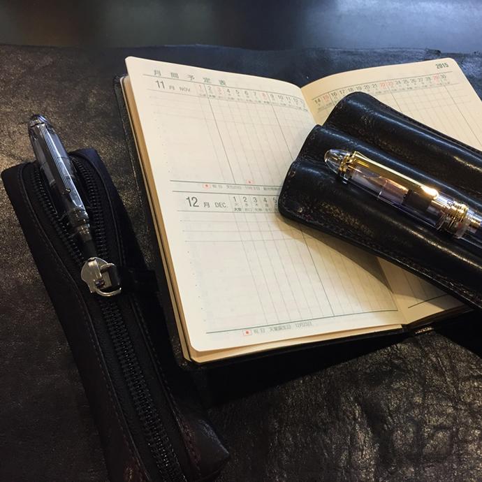 名入れ対象商品】NAGASAWA オリジナル万年筆 ブラックプロスケ