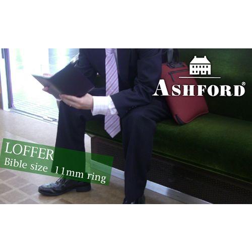 ASHFORD（アシュフォード） システム手帳 バイブルサイズ 11mmリング