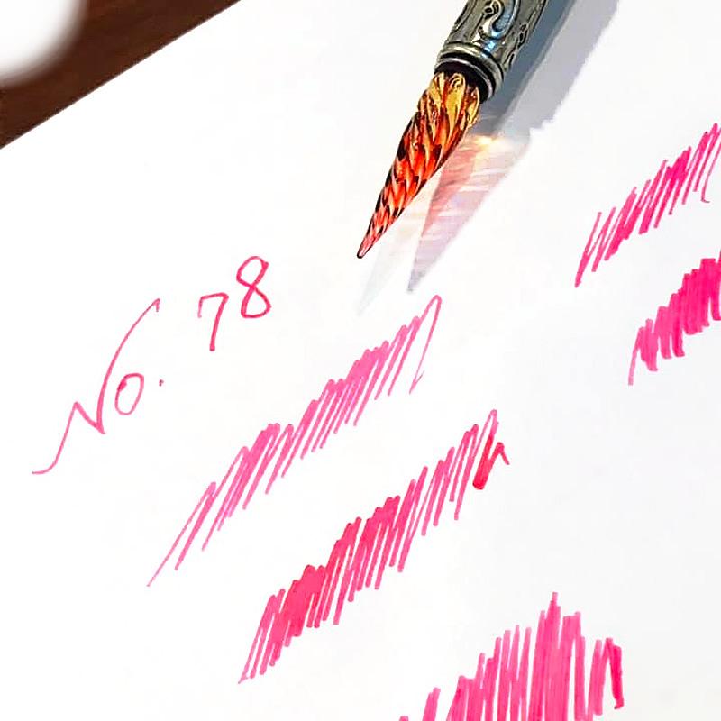 万年筆インク 神戸INK物語 50ml 六甲アルプスピンク NAGASAWA