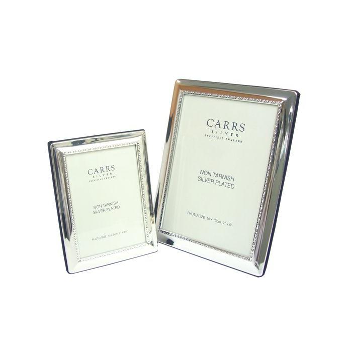 ヴィンテージ　英国製CARRS カーズ スターリングシルバー　フォトフレーム CARRS カーズ シルバープレート フレーム SWE3-SP 9×13cm : ナガサワ