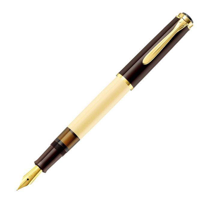 【稀少・美品】ペリカン万年筆　クラシックM200 カフェクリーム　特別生産品 Pelikan（ペリカン） 【特別生産品】ペリカン 万年筆 クラシック M200