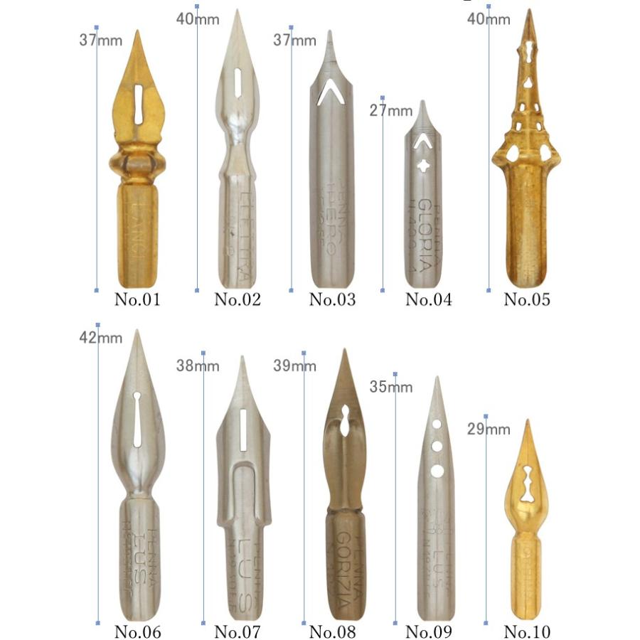 ボルトレッティ Bortoletti アンティークペン先 ボルトレッティ社つけペン専用スペアニブ Pen001 ナガサワ文具センター 通販 Yahoo ショッピング