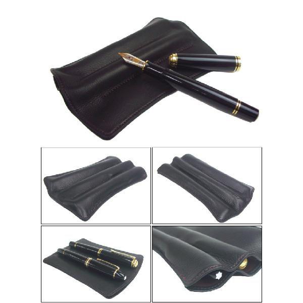 NAGASAWA PenStyle 3本差し キップレザー ペンケース Lサイズ