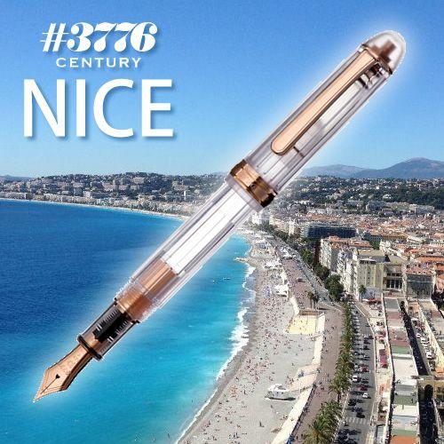 プラチナ万年筆 ＃3776 センチュリー NICE 「ニース」 ピンクゴールド