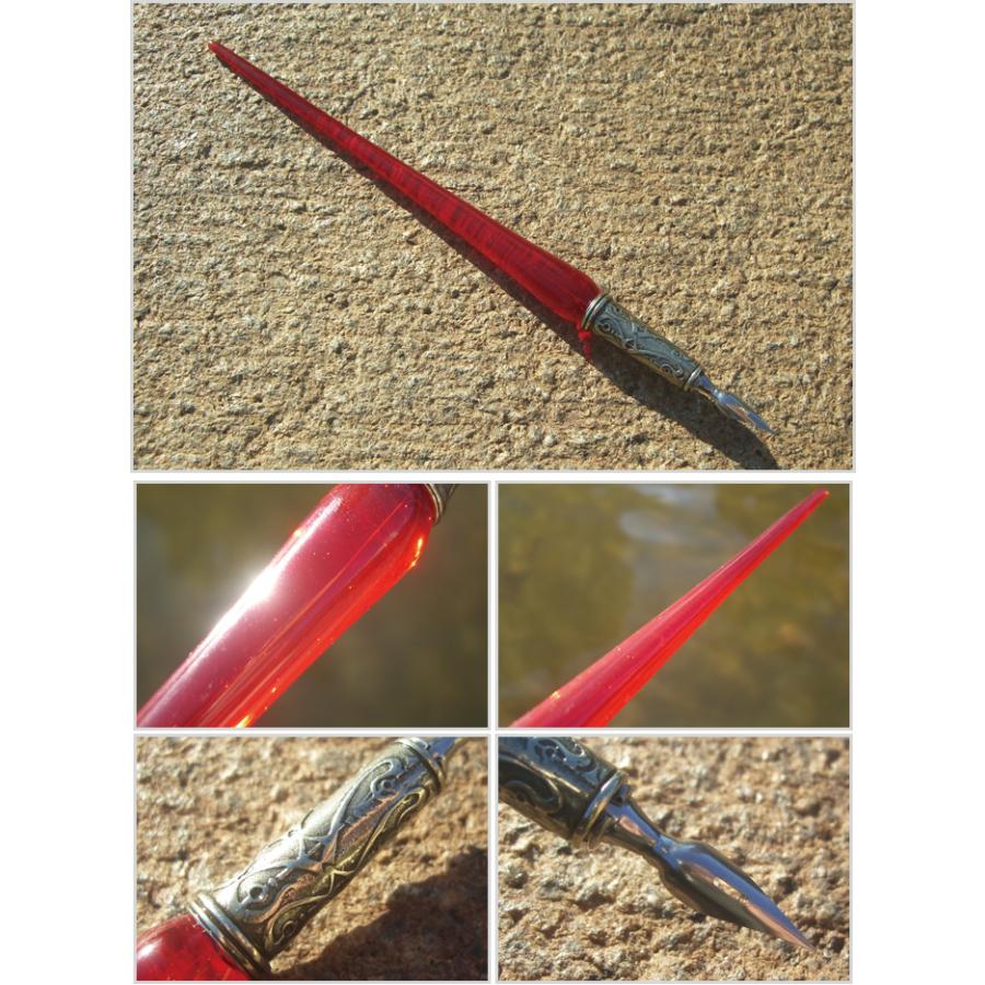 イタリア製】【ガラスペン軸】ボルトレッティ Bortoletti インク付き