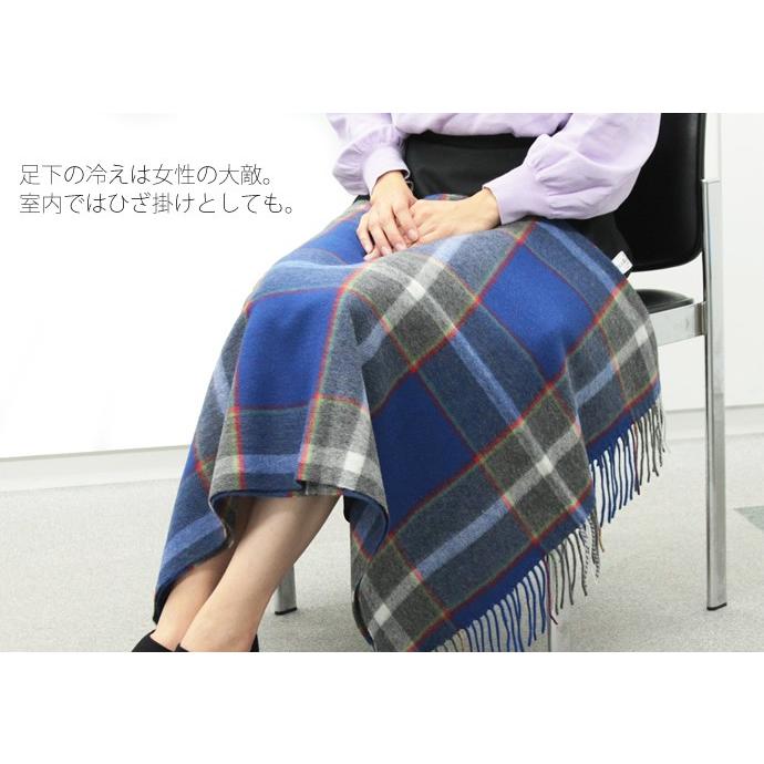 KOBE TARTAN ニット ストール （神戸タータン/タータンチェック
