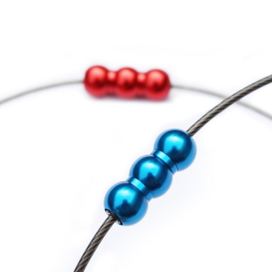 erg（エルグ）シナプスネックレスSPACY（グランブルー）４１ｃｍ erg［エルグ］シナプスネックレス SPACY（ガンメタ×グランブルー