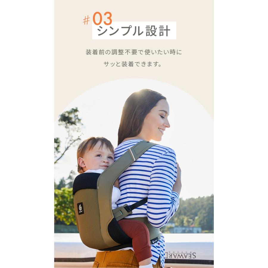 【美品】ergobaby Away グラファイトグレー ErgobabyCarrier エルゴ アウェイ／グラファイトグレー【エルゴ