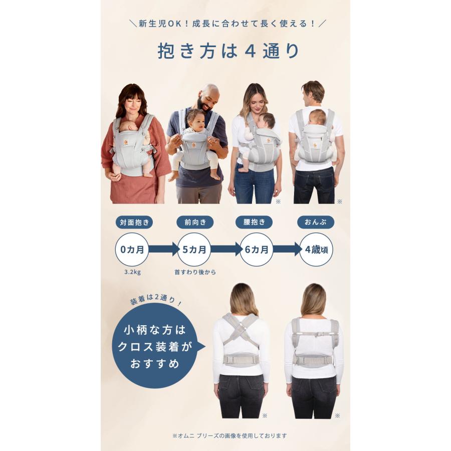 ergobaby（エルゴベビー） 公式 オムニ ドリーム ミッドナイトブルー