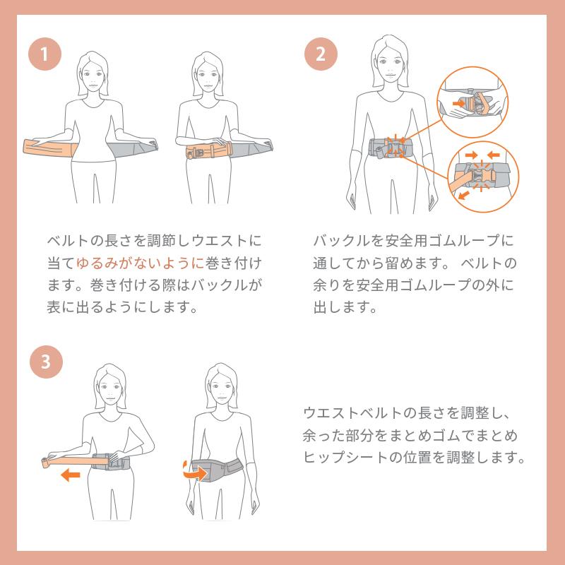 公式 エルゴベビー リフト ヒップシート パールグレー エルゴ ヒップシート 抱っこ紐 Ergobaby Lift 6ヶ月 〜 4歳 正規品 抱っこひも ベビーキャリア 正規品の画像